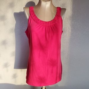 Ann Taylor sleeveless round neck top